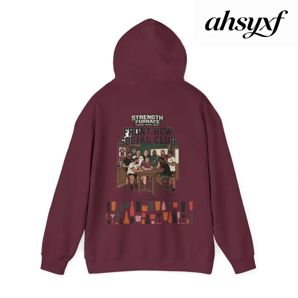 Hoodie, Front Row Social Club Graphic Pullover - Hoodie