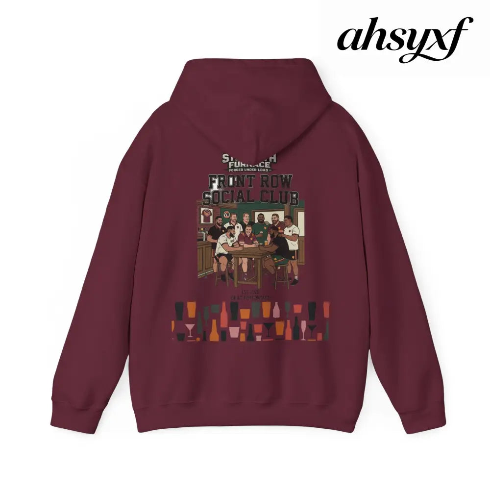 Hoodie, Front Row Social Club Graphic Pullover - Hoodie