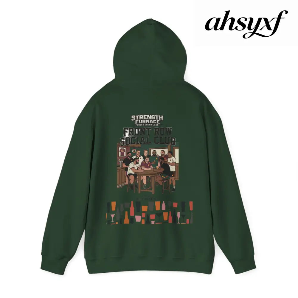 Hoodie, Front Row Social Club Graphic Pullover - Hoodie
