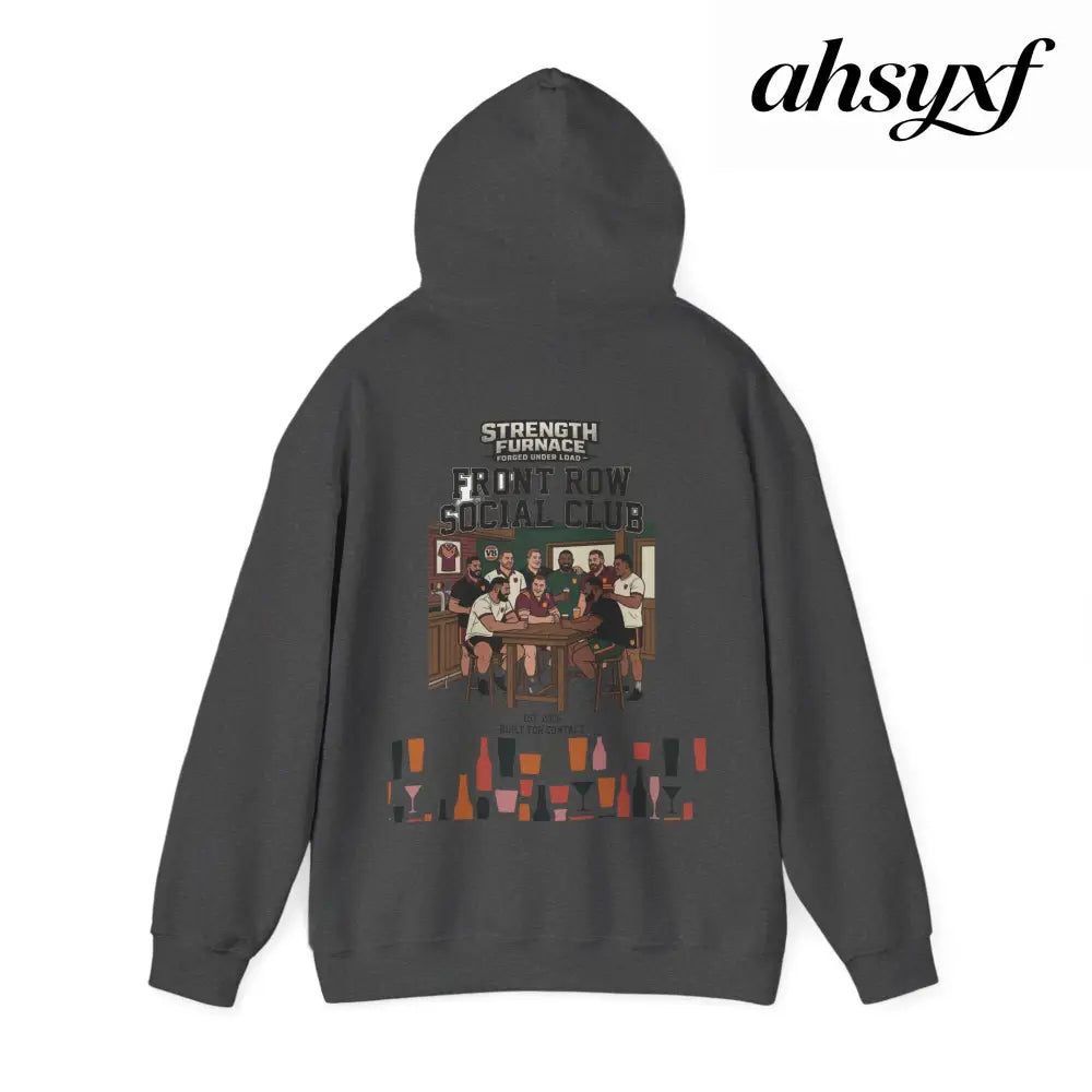 Hoodie, Front Row Social Club Graphic Pullover - Hoodie