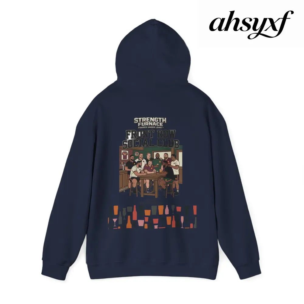 Hoodie, Front Row Social Club Graphic Pullover - Hoodie