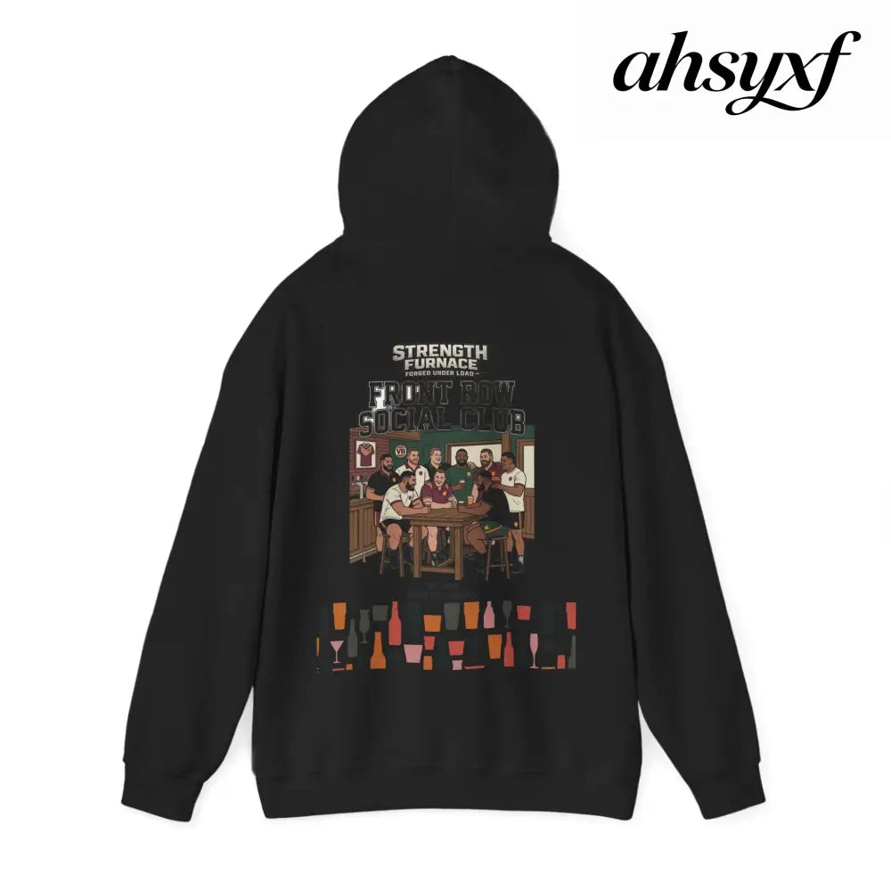 Hoodie, Front Row Social Club Graphic Pullover - Hoodie