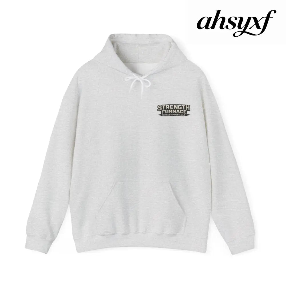 Registered Flex Offender Hoodie, Strength Furnace Gym Pullover - Ash / S - Hoodie