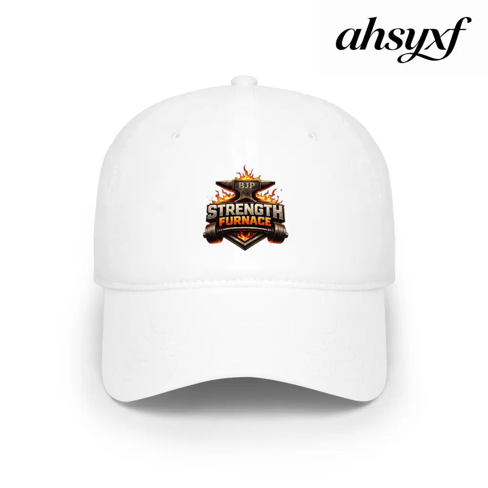 Strength Furnace Baseball Cap - One size / White - Hats