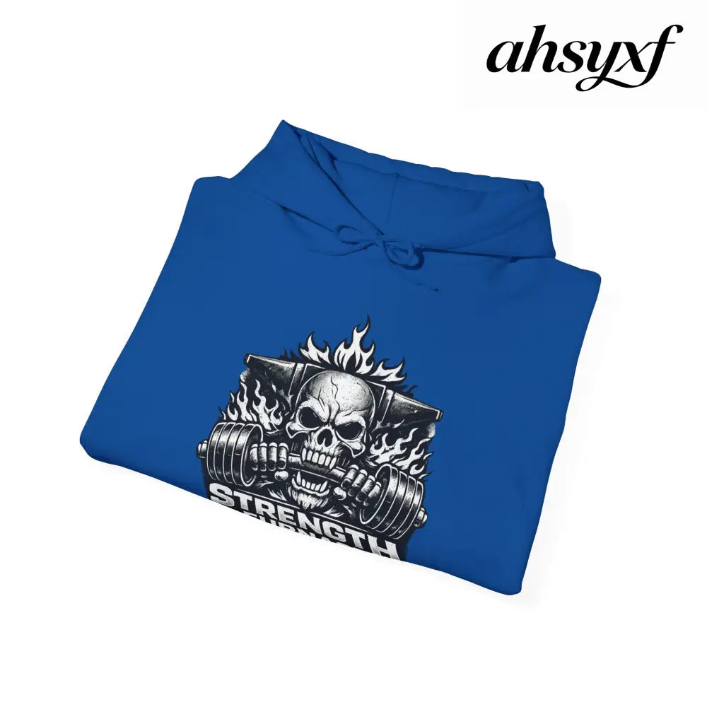 Strength Furnace Deadlift Hoodie, ’Deadlift or Die’ Weightlifting Gym Sweatshirt - Hoodie