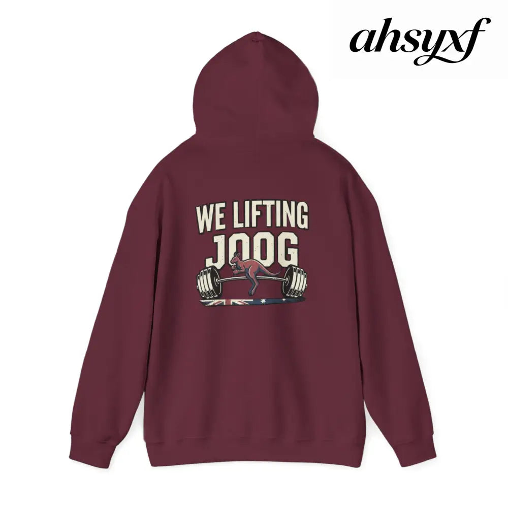 Strength Furnace Hoodie, ’We Lifting Jdog’ Weightlifting Gym Hoodie - Hoodie