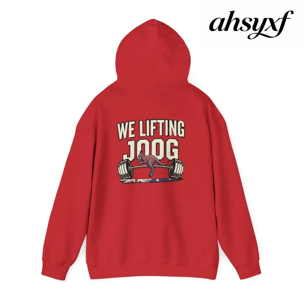 Strength Furnace Hoodie, ’We Lifting Jdog’ Weightlifting Gym Hoodie - Hoodie