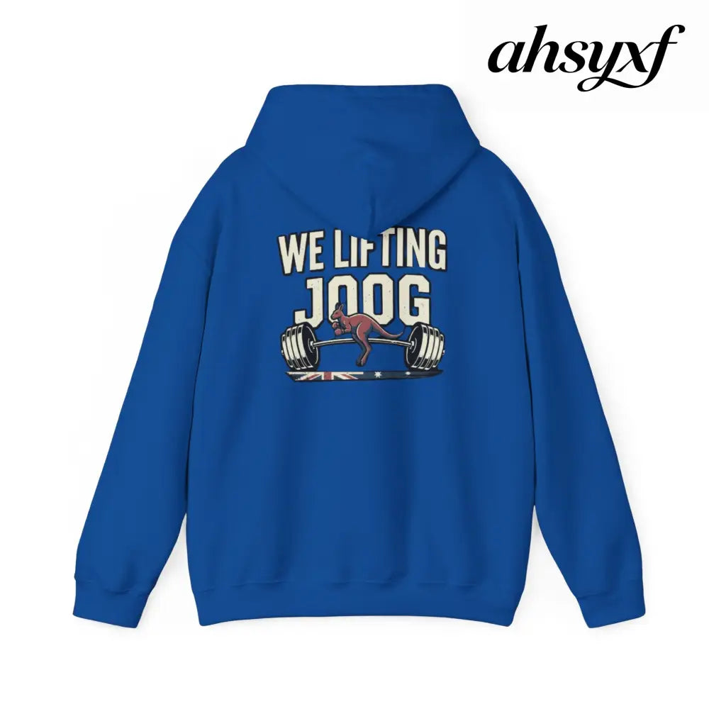 Strength Furnace Hoodie, ’We Lifting Jdog’ Weightlifting Gym Hoodie - Hoodie