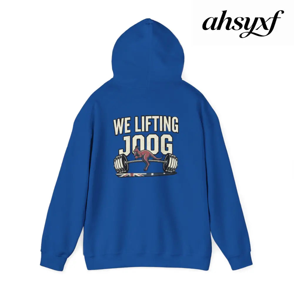 Strength Furnace Hoodie, ’We Lifting Jdog’ Weightlifting Gym Hoodie - Hoodie