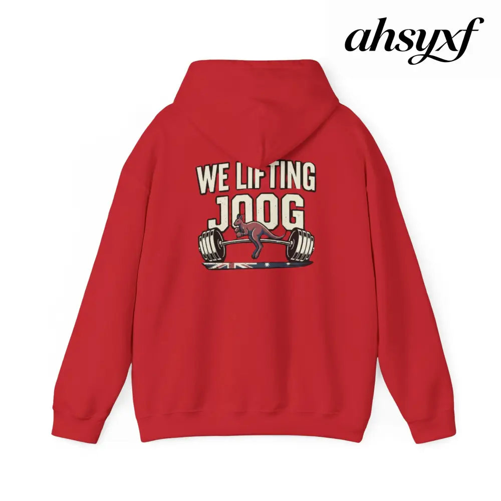 Strength Furnace Hoodie, ’We Lifting Jdog’ Weightlifting Gym Hoodie - Hoodie