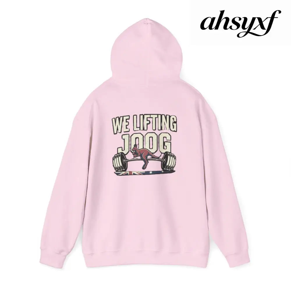 Strength Furnace Hoodie, ’We Lifting Jdog’ Weightlifting Gym Hoodie - Hoodie