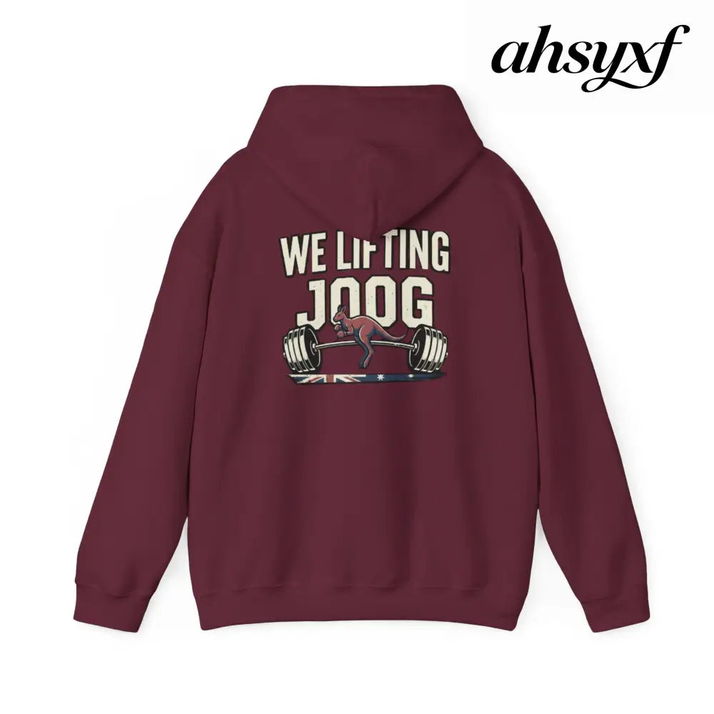 Strength Furnace Hoodie, ’We Lifting Jdog’ Weightlifting Gym Hoodie - Hoodie