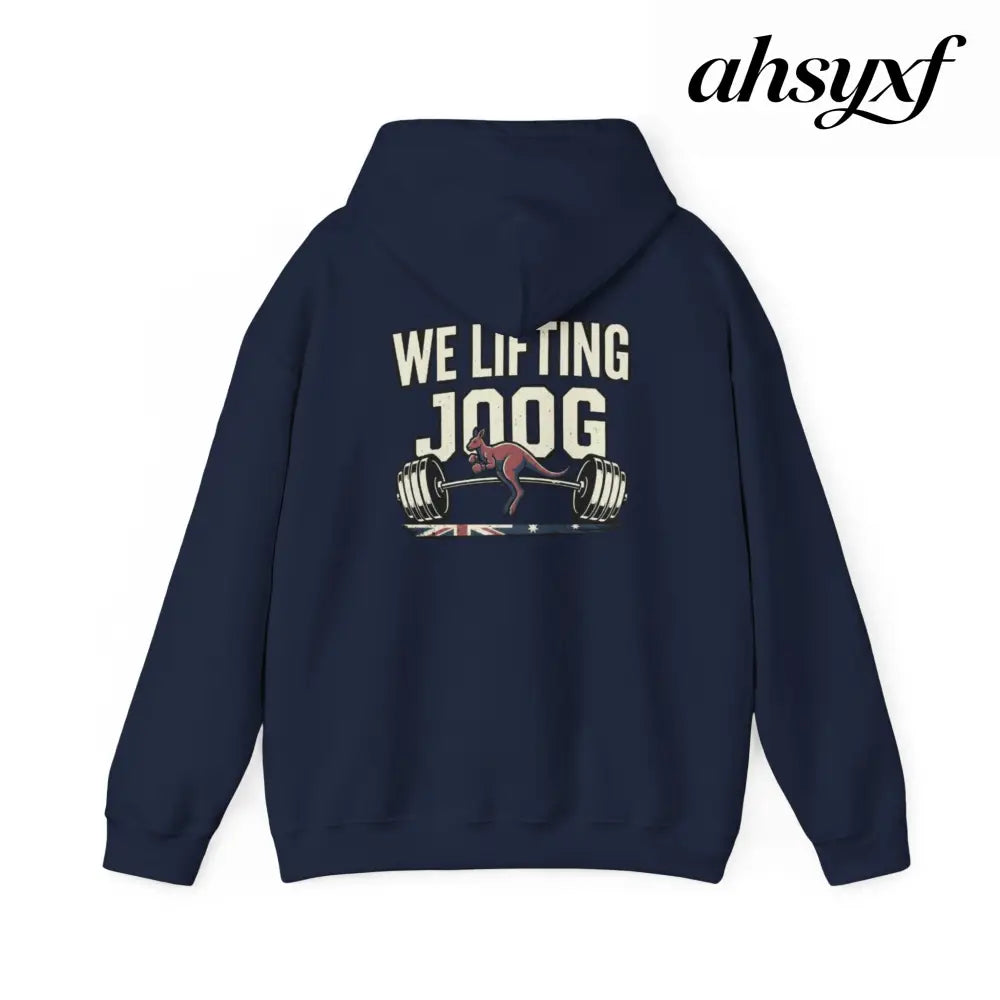 Strength Furnace Hoodie, ’We Lifting Jdog’ Weightlifting Gym Hoodie - Hoodie