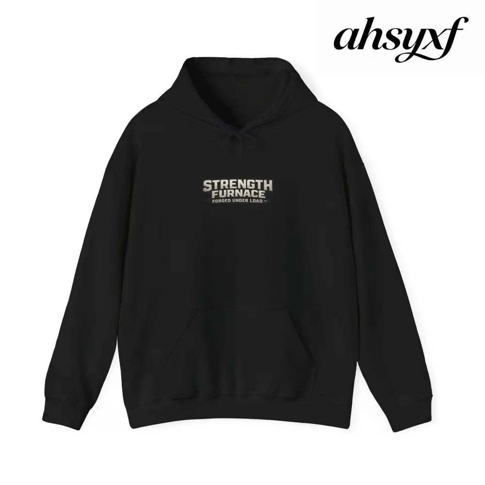 Strength Furnace Hoodie, ’We Lifting Jdog’ Weightlifting Gym Hoodie - S / Black - Hoodie
