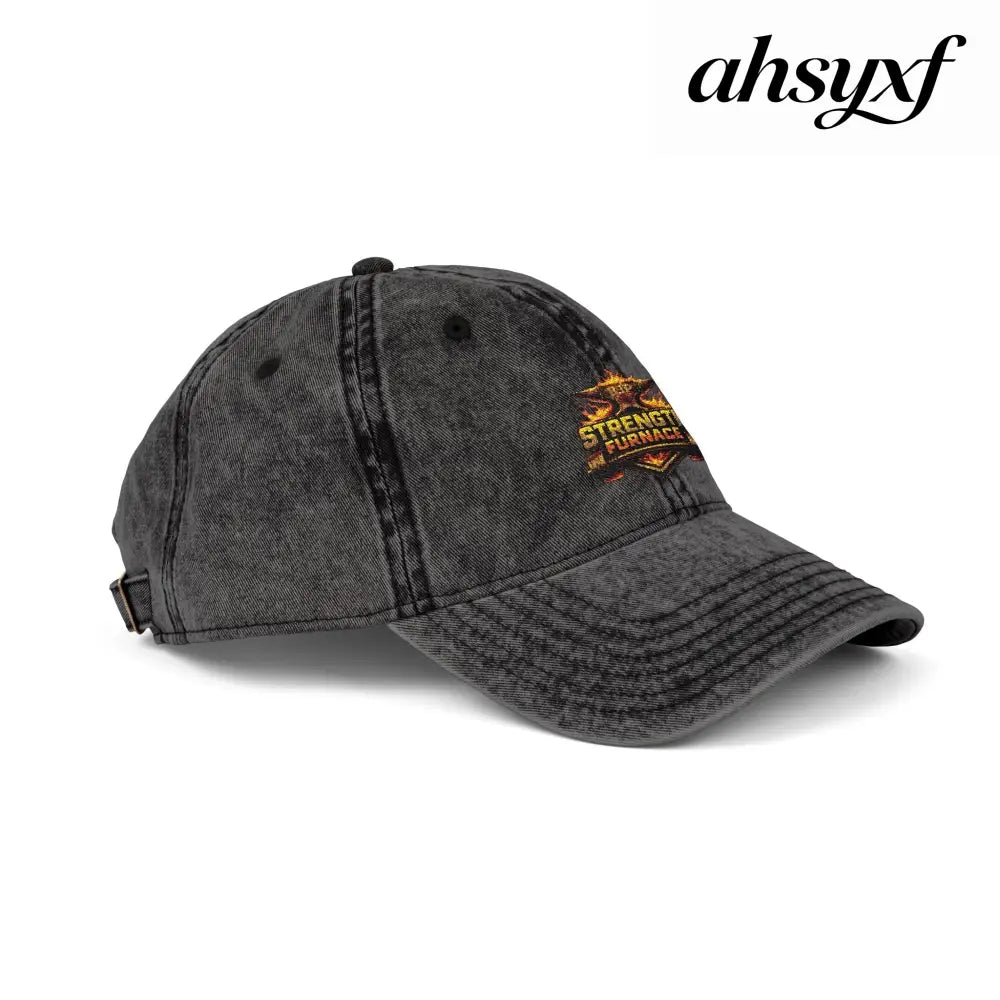 Vintage Embroidered Cap - Hats