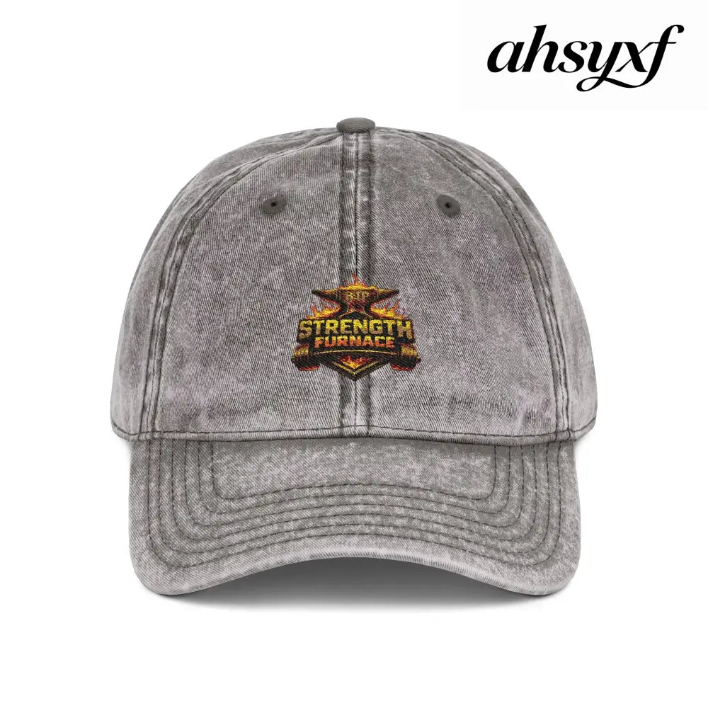 Vintage Embroidered Cap - Hats
