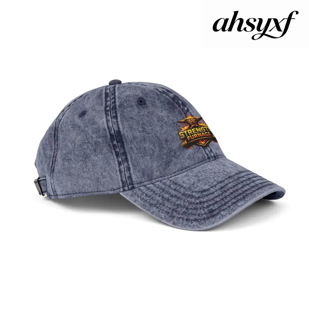 Vintage Embroidered Cap - Hats
