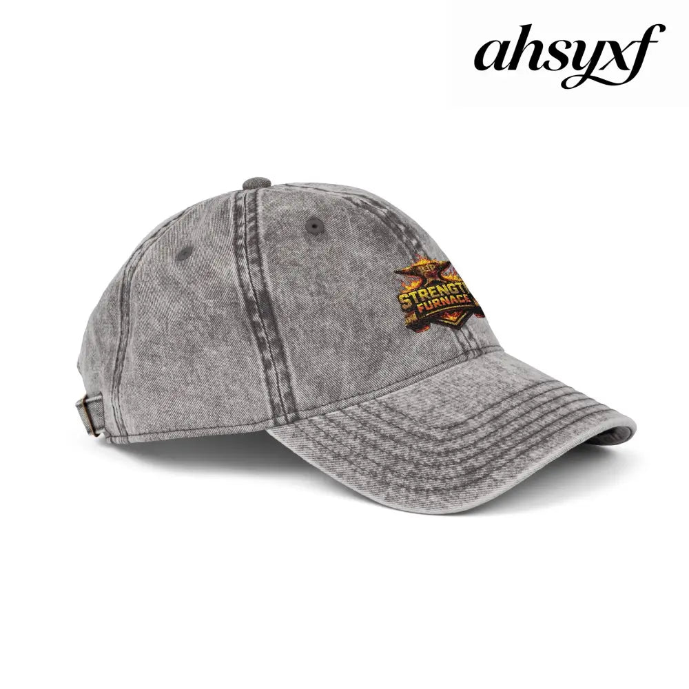 Vintage Embroidered Cap - Hats