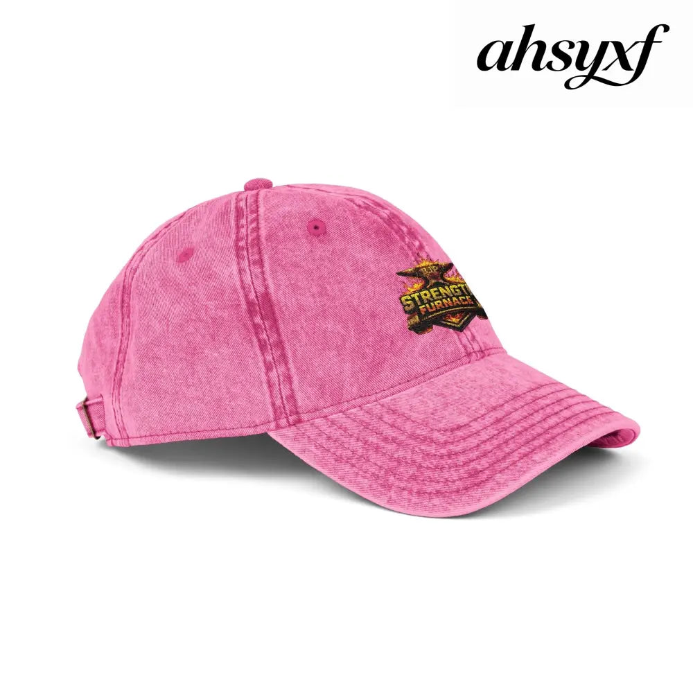 Vintage Embroidered Cap - Hats